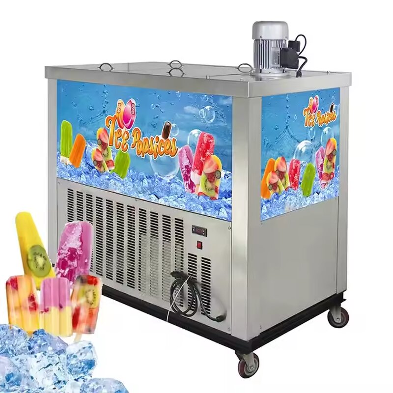 Fruit Popsicle Maker Manufacturer - Commercial Automatic 1-8 Moulds Ice Cream Maker