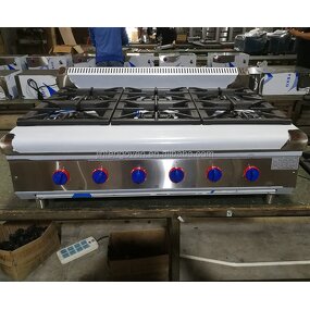 Gas Stove Supplier - Restaurant Equipment Commercial 4 Burner with Electric Ignition