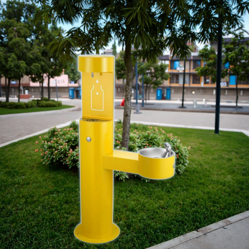 Water Dispenser Supplier - Portable Outdoor Public Stainless Steel Drinking Fountain