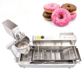 Donut Fryer Supplier - Full Automatic Commercial Food Grade Stainless Steel