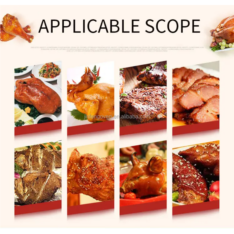 Vertical Rotisserie Oven Manufacturer - All Stainless Steel & Cast Iron 6-Rod