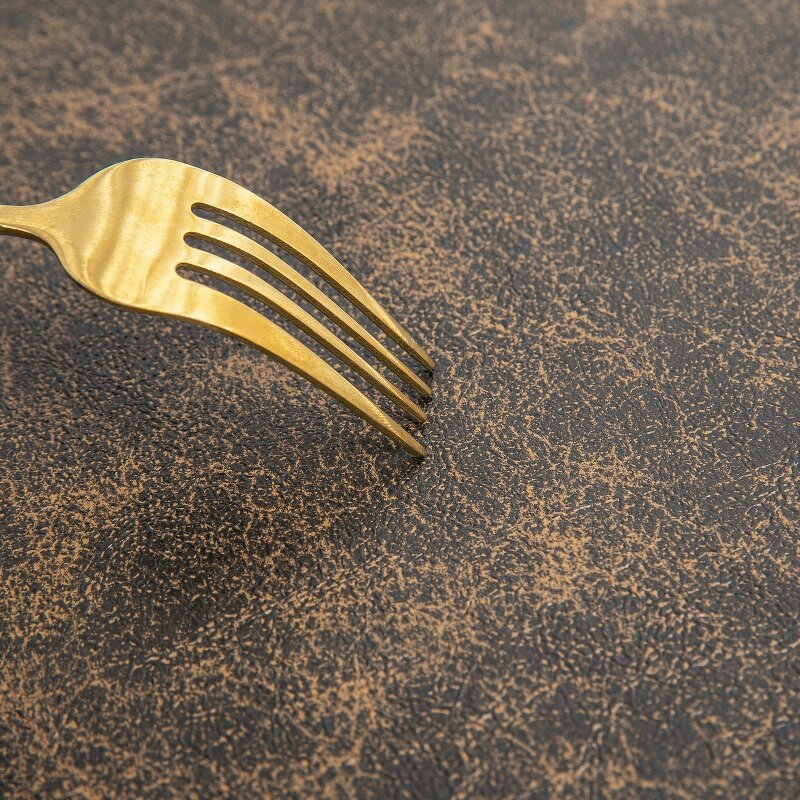 Place Mats Supplier - Rectangle PU Leather Heat-Resistant Set for Home Kitchen