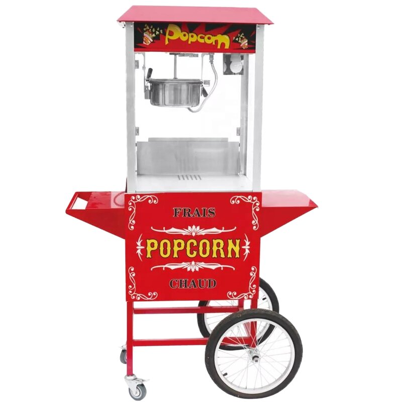 Popcorn Popper Machine Manufacturer - Commercial Cannon New Condition for Restaurant