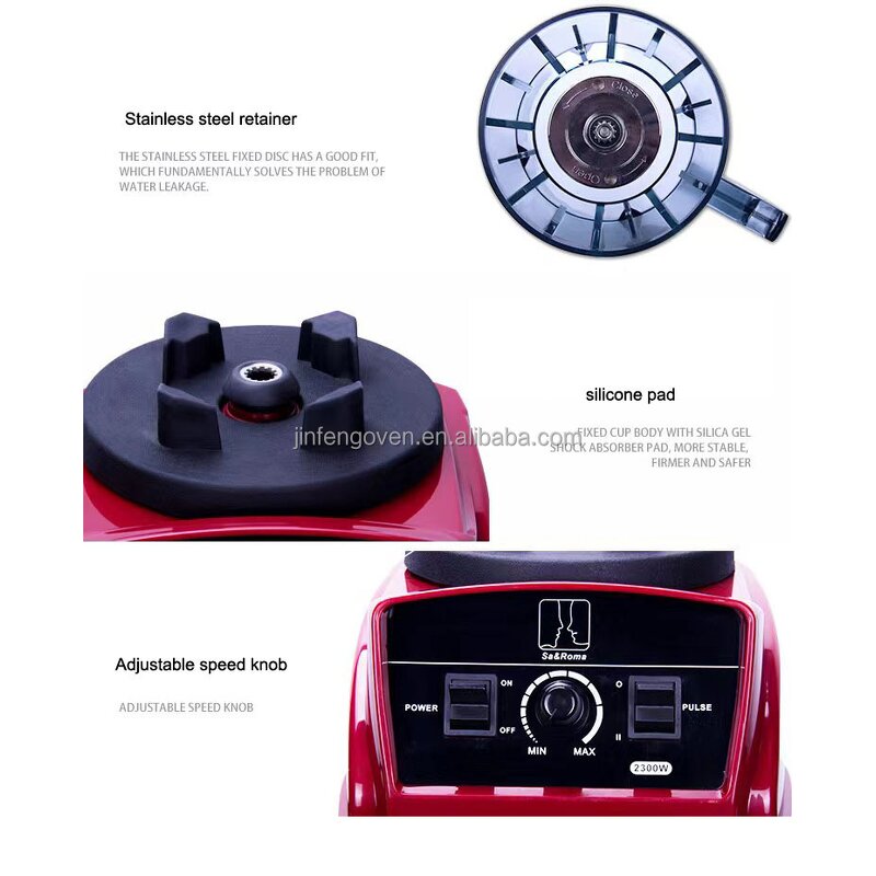 Soundproof Blender Manufacturer - Commercial 2L Heavy Duty Professional Grade Power