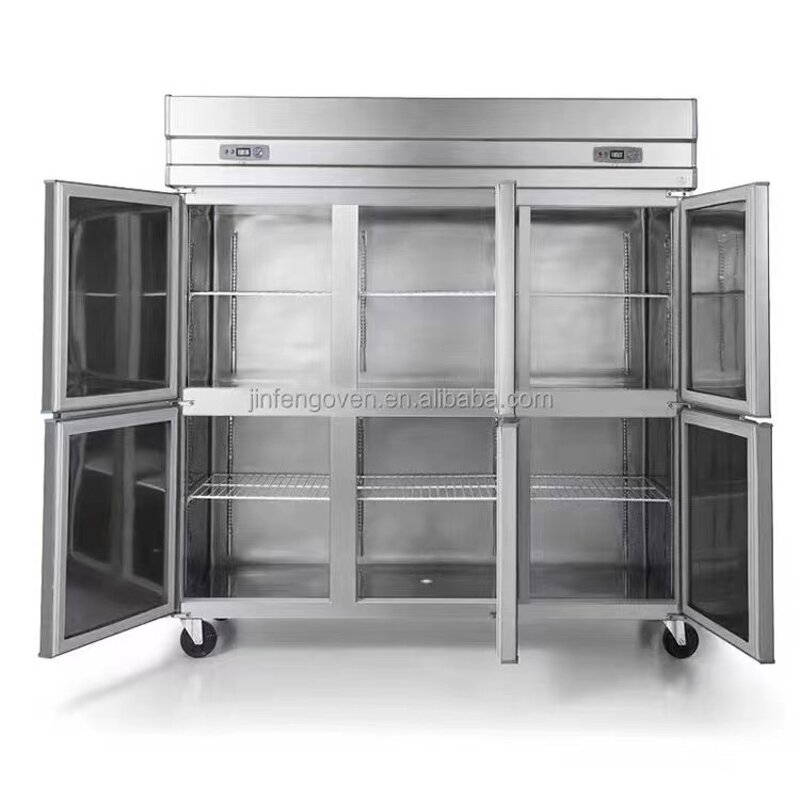 Commercial Freezer Supplier - 4 Doors Stainless Steel Upright Single Temperature