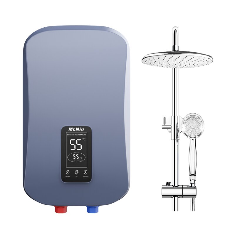 Instant Electric Water Heater Factory - Bulk 7Kw-8.5Kw Fast Heating Wall Mount