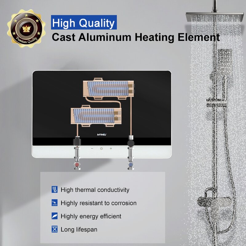 Tankless Geyser Manufacturer - Bulk 220V-240V Wall Mounted Thermostat Electric