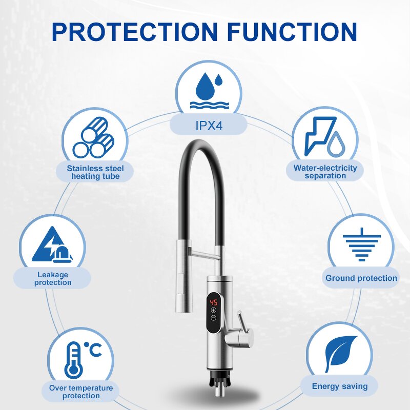 Instant Water Heater Faucet Manufacturer - Wholesale 3-5S On Demand Hot Water