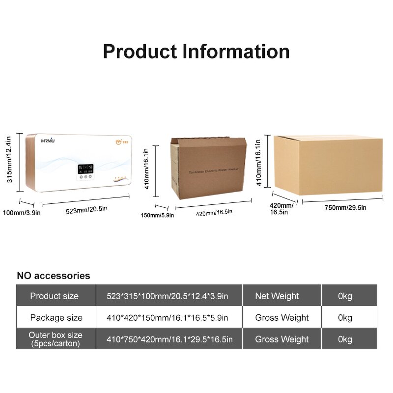 Electric Water Heater Manufacturer - Bulk Custom 20L-50L for Household Apartment
