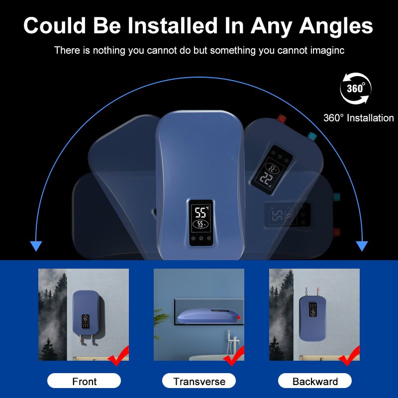 Instant Electric Water Heater Manufacturer - OEM/ODM 7Kw Multi Supply for Hotel