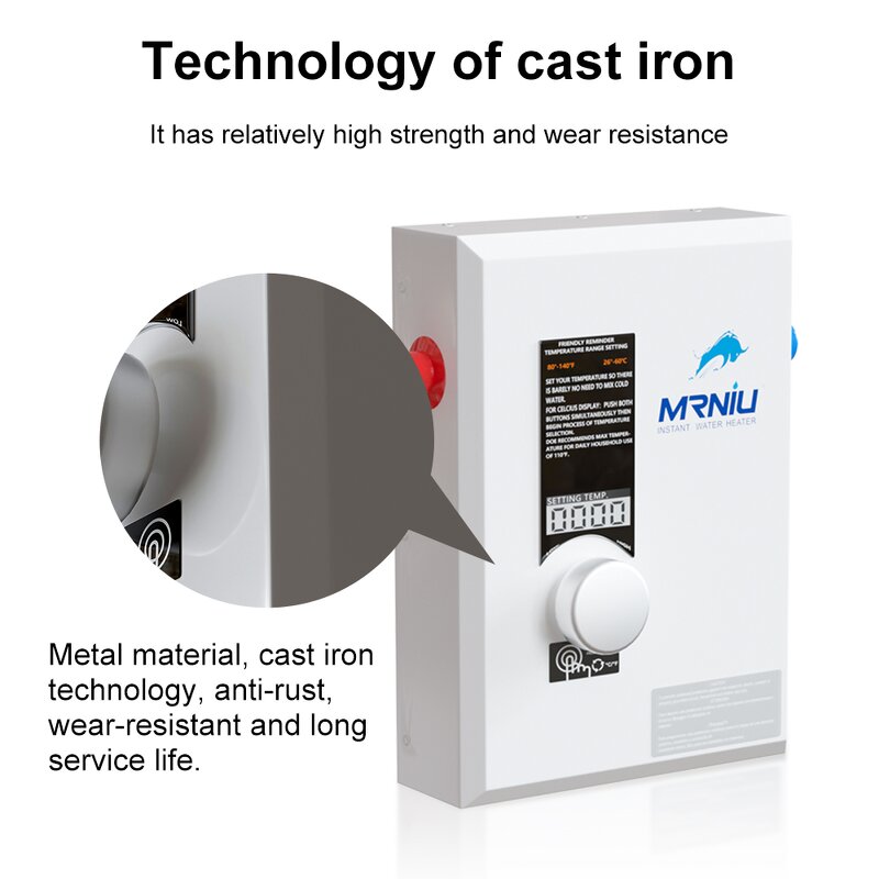 Electric Shower Head Factory - OEM/ODM 8000W High Power for USA Market