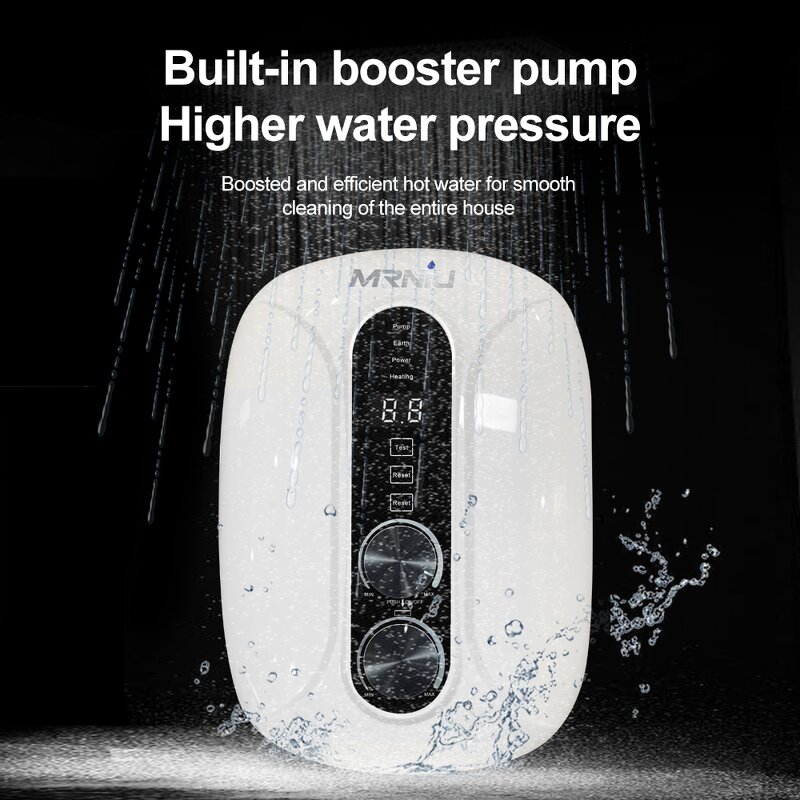 Electric Water Heater Factory - Bulk 5500W Pressure Pump Digital Display