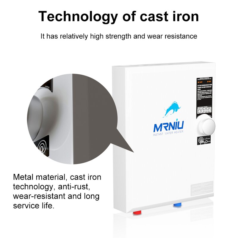 Tankless Water Heater Manufacturer - OEM/ODM 24kW Thermostatic for Hotel Project