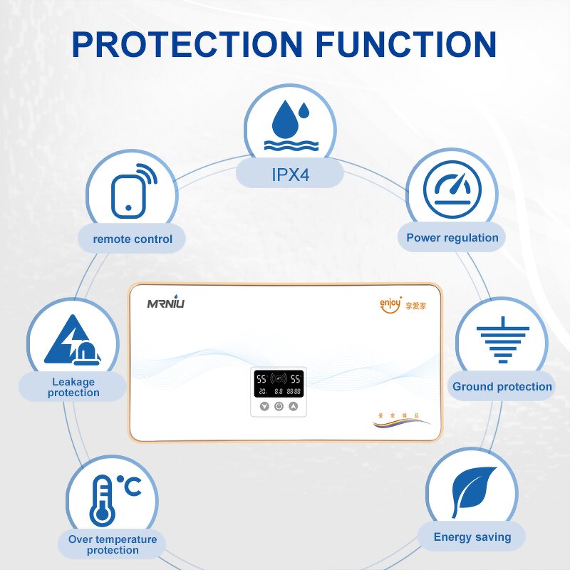 Electric Water Heater Manufacturer - Bulk Enamel Tank Large Capacity for Home