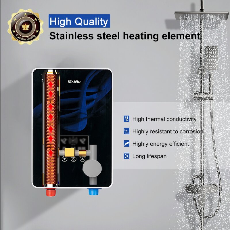 Instant Water Heater Manufacturer - OEM/ODM 220V LED Touch Control Under Sink