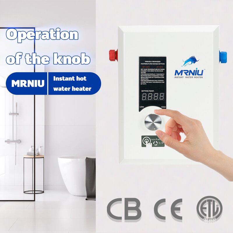 Tankless Electric Shower Factory - Bulk 220V Smart Wall Mounted Geyser