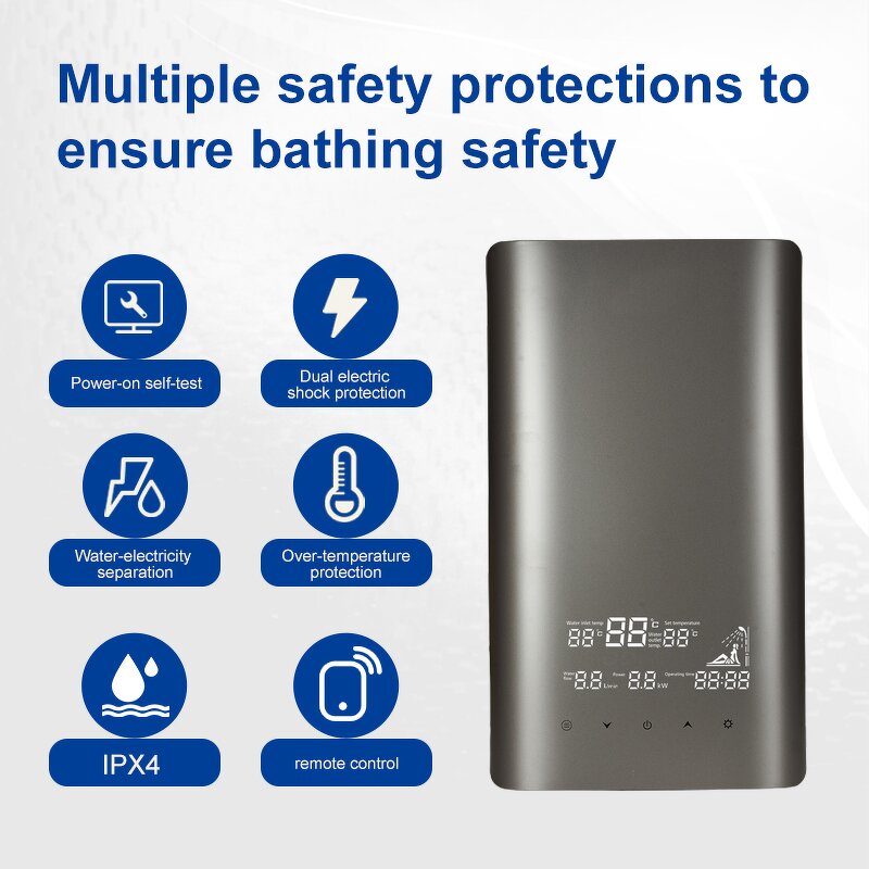 Instant Electric Water Heater Manufacturer - OEM/ODM 3 Phase Multi Point for Hotel