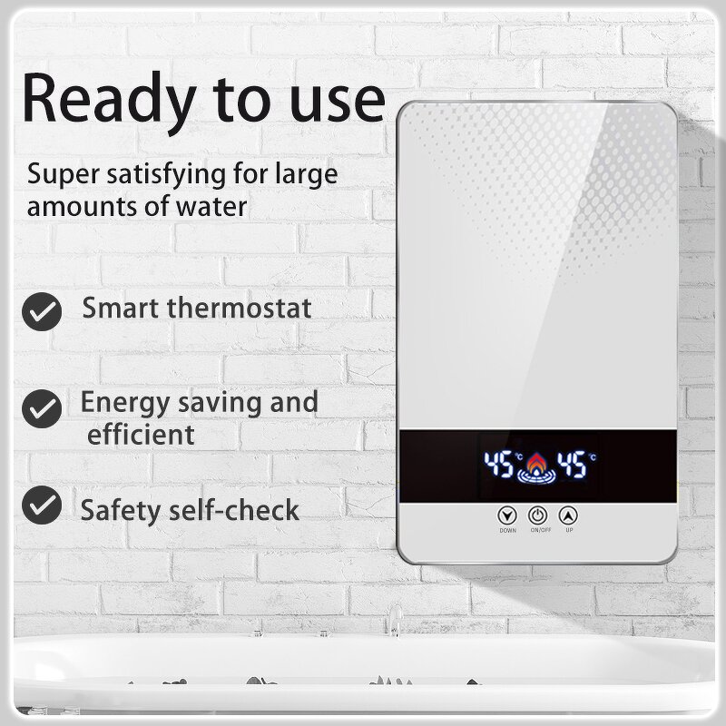 Instant Water Heater Manufacturer - Bulk 3.5kW Touch Bottom Tankless Geyser