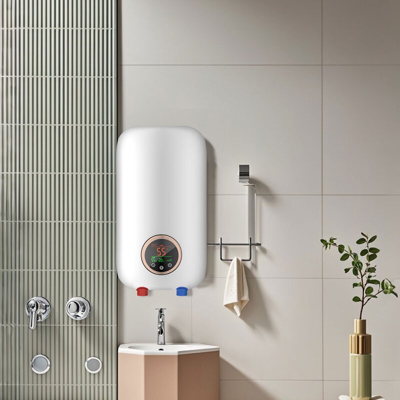Electric Water Heater Factory - Bulk 7000W-8500W 220V Touch Wall Mounted Geyser