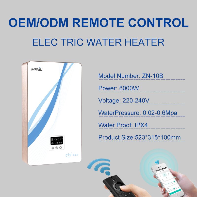 Electric Water Heater Manufacturer - Bulk Plastic 50L 2000W Efficient Home Heating