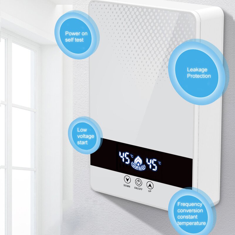 Instant Water Heater Manufacturer - Bulk 3.5kW Touch Bottom Tankless Geyser