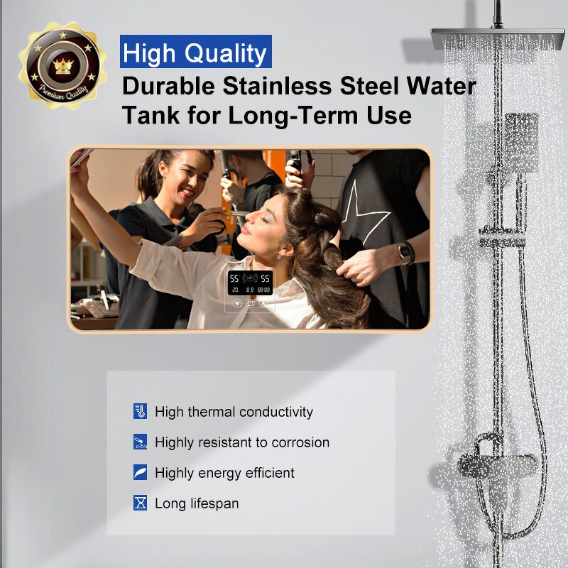 Electric Water Heater Factory - Bulk Large Capacity Enamel Tank Residential