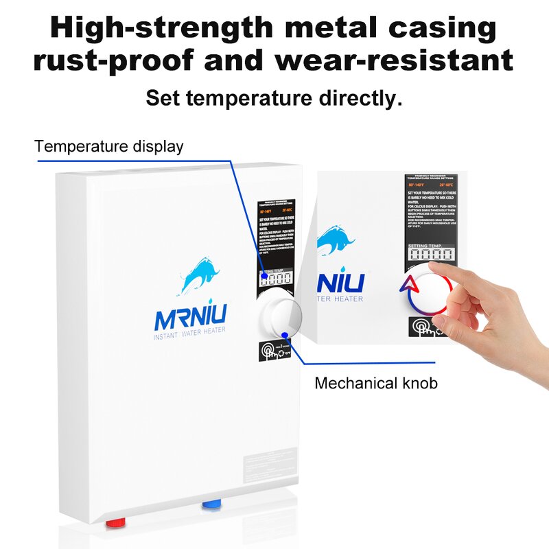 Tankless Water Heater Manufacturer - OEM/ODM 24kW Thermostatic for Hotel Project