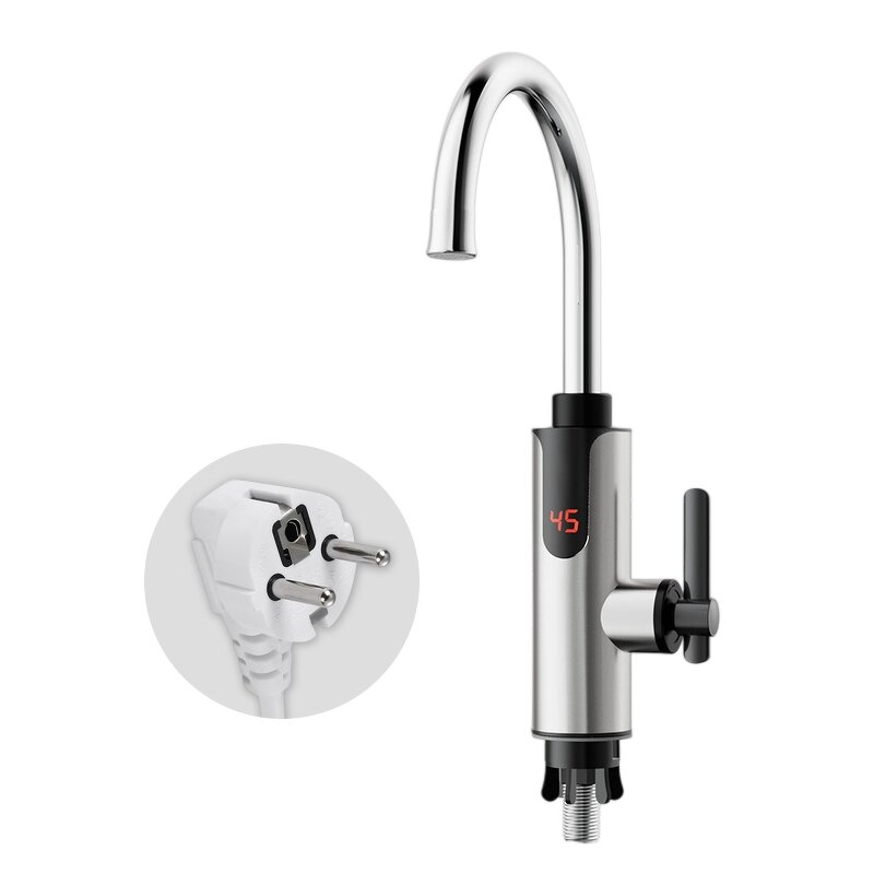Instant Water Heater Faucet Factory - Bulk 3S Stainless Steel Tankless Faucet