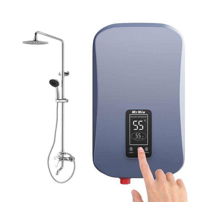 Tankless Water Heater Manufacturer - OEM/ODM 7000W Tempered Glass LED Display