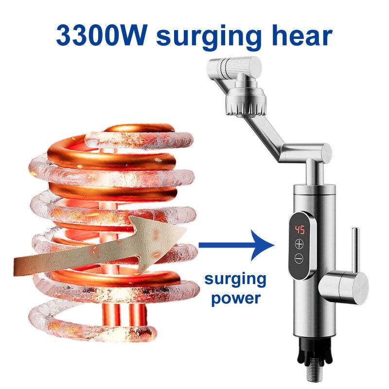 Instant Water Heater Faucet Factory - Wholesale 3-5S Stainless Steel Instant