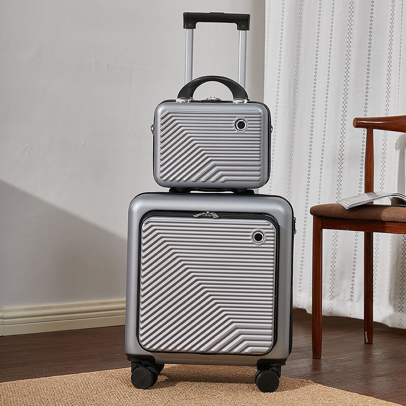 Travel Suitcase Factory - OEM 18 Inch Female Boarding Case