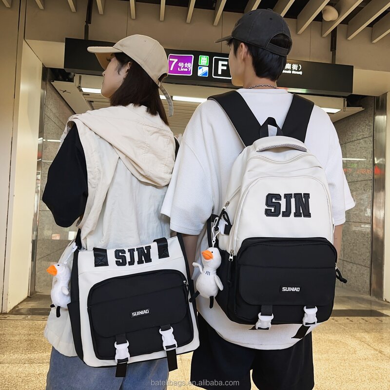 Student Backpack Factory - OEM Custom 2-Piece Set Travel Bag