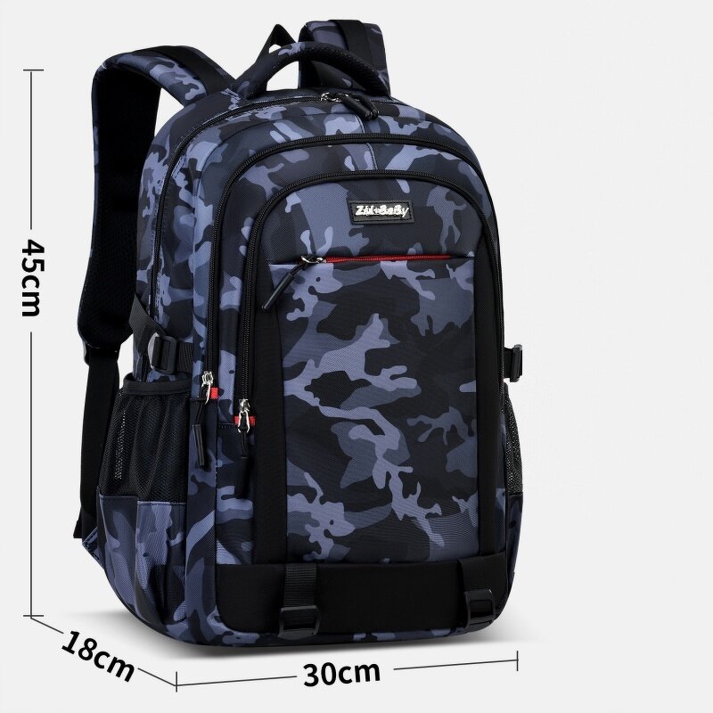 Student Backpack Manufacturer - OEM Large Capacity Trend Schoolbag