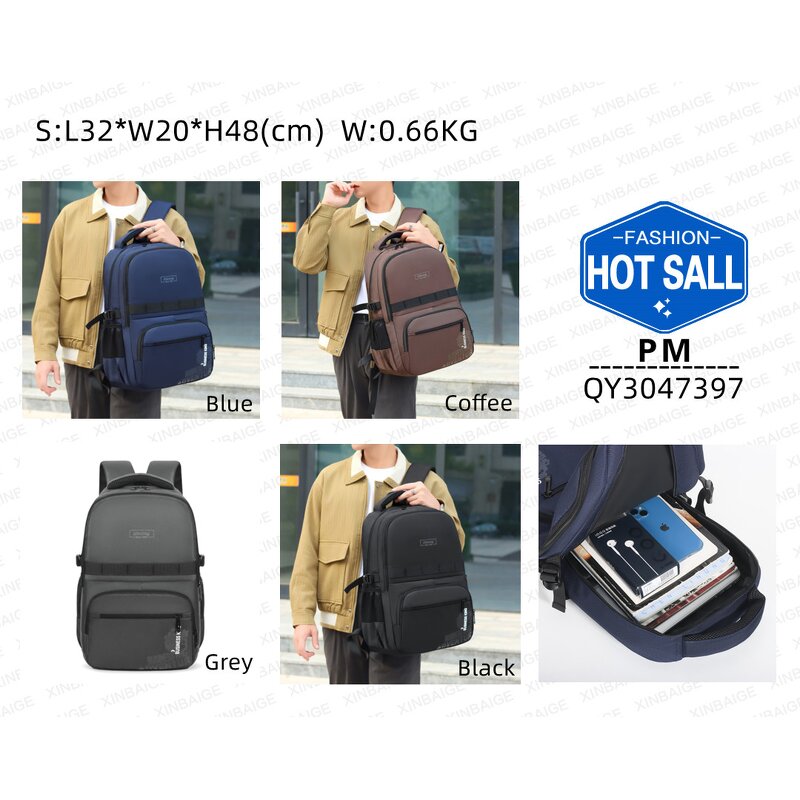 Men's Backpack Factory - OEM Large Capacity Business Computer Bag