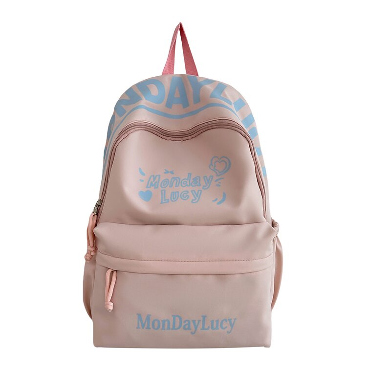 Student Backpack Factory - OEM Simple Pure Color College Style Bag