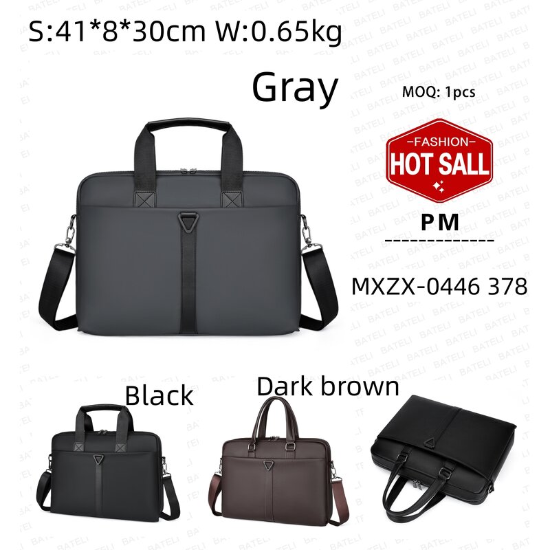 Men's Briefcase Factory - OEM Waterproof Large Capacity Computer Bag