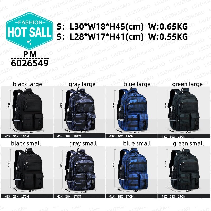 School Backpack Factory - OEM Multi-layer Waterproof Student Bag