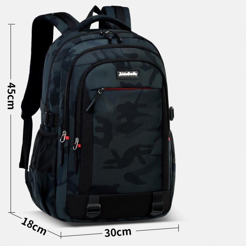 Student Backpack Manufacturer - OEM Large Capacity Trend Schoolbag
