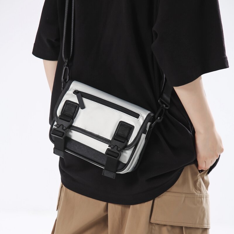 Men's Crossbody Bag Factory - OEM Buckle Waterproof Casual Shoulder