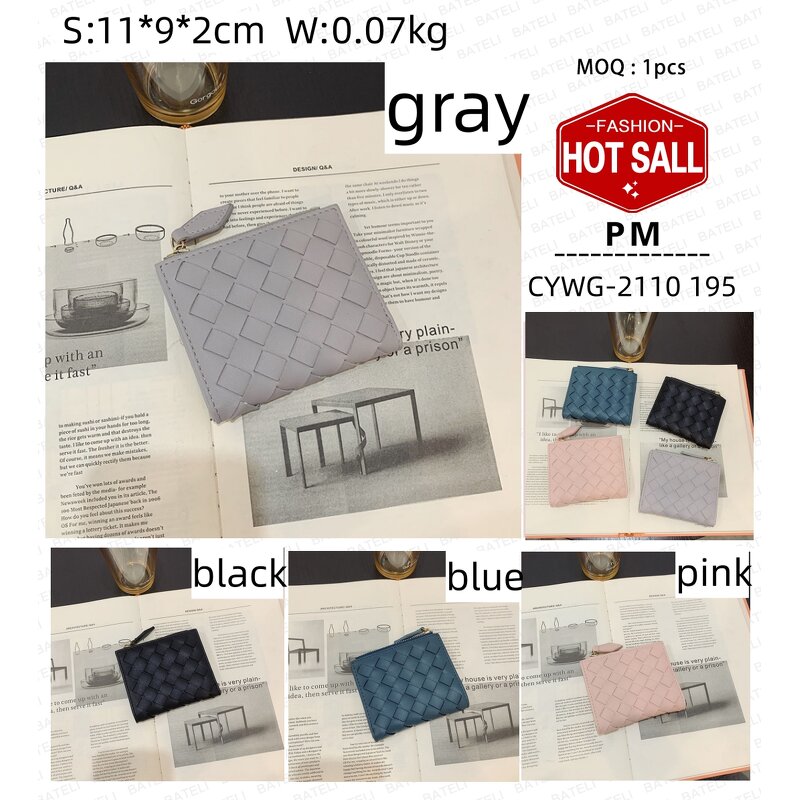 Women's Wallet Factory - OEM Classic Double Fold Handheld Wallet