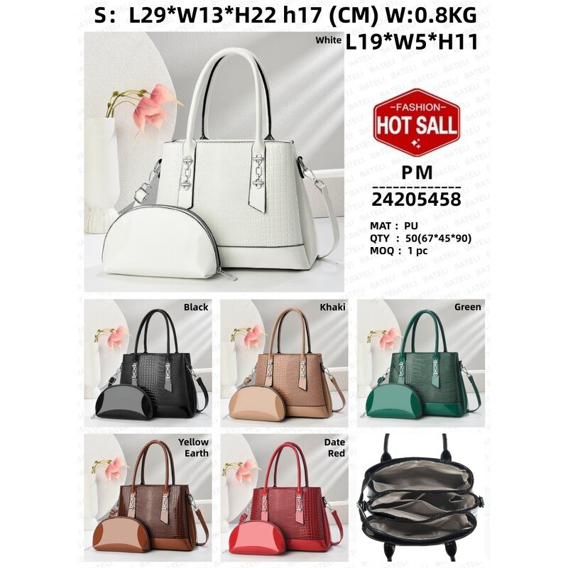Women's Handbag Manufacturer - OEM PU Leather Casual Lady Bag