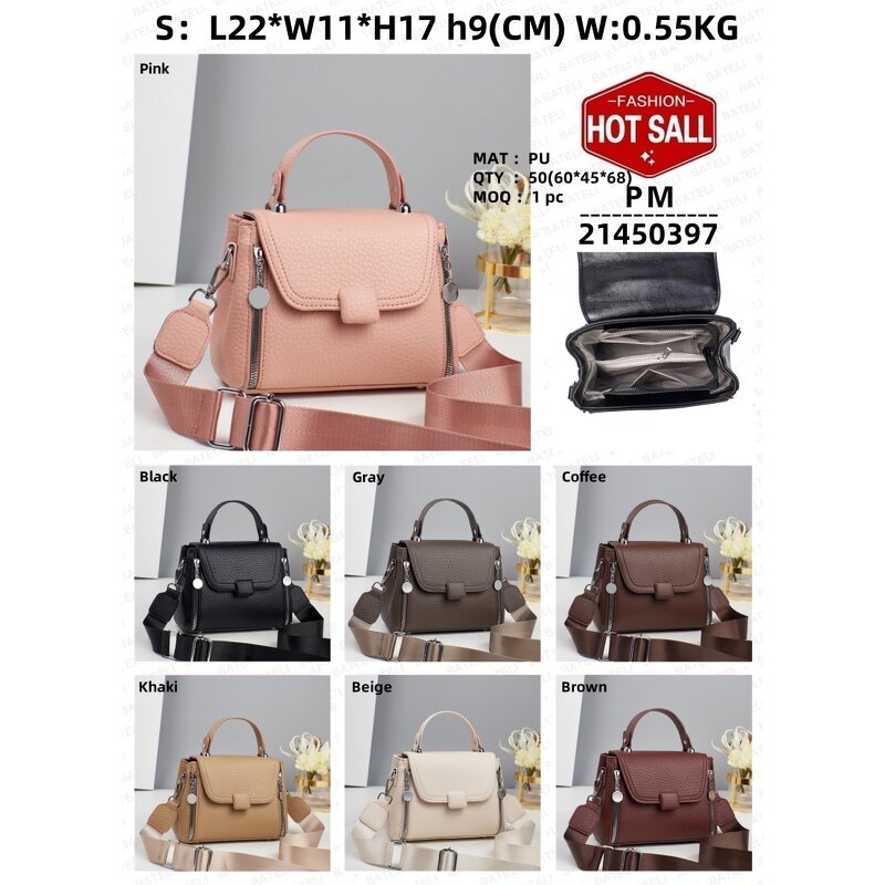 Women Shoulder Bag Factory - OEM Waterproof PU Leather Office Bag