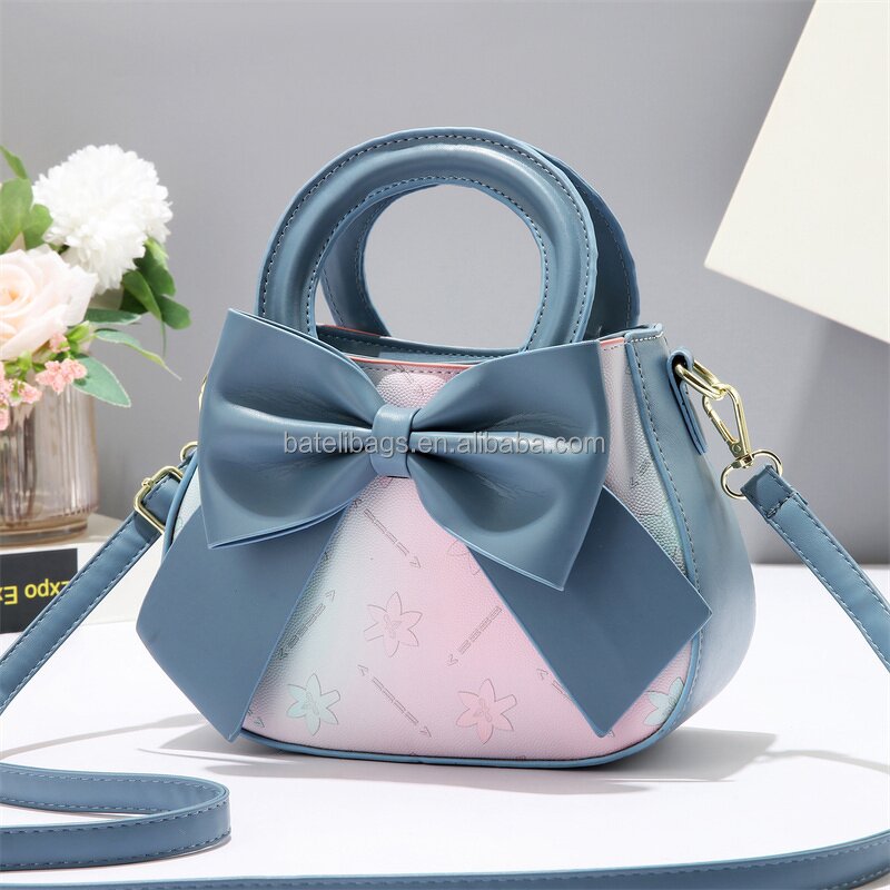 Women Crossbody Bag Factory - OEM Summer Bow Gradient Color Bag