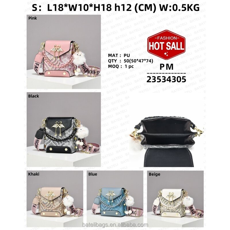 Women Crossbody Bag Factory - OEM Versatile Candy Cover Shoulder Bag