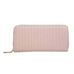 Women's Wallet Factory - OEM PU Simple Stripe Large Capacity Wallet