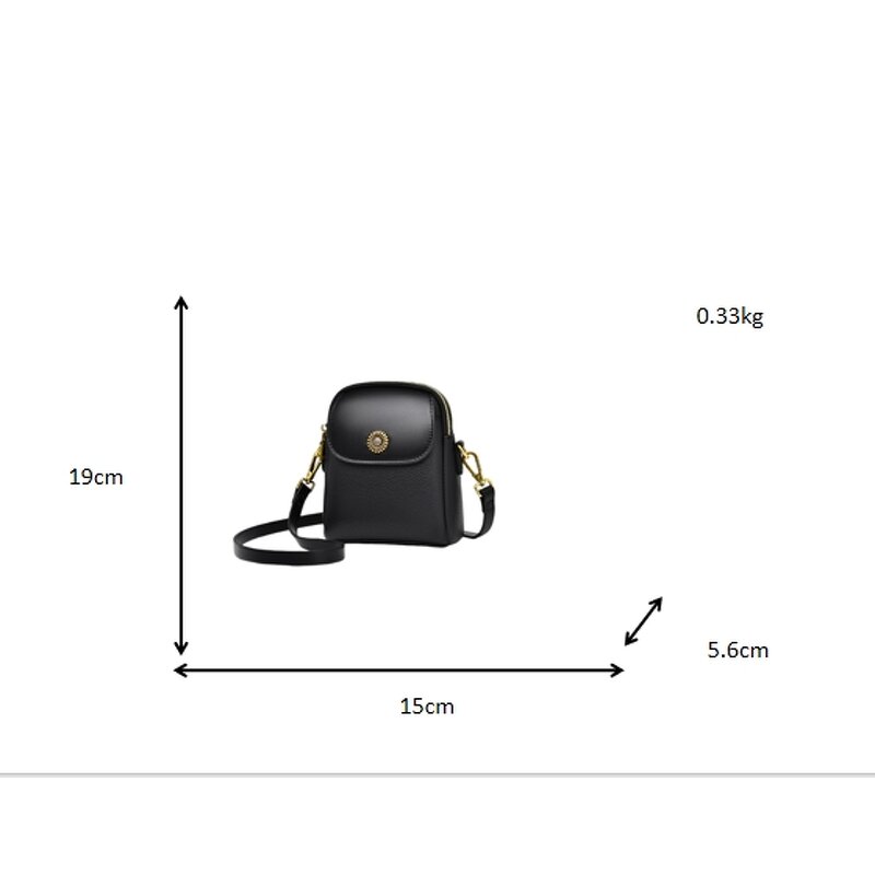 Women Crossbody Bag Factory - OEM Soft Leather Western Style Small Bag