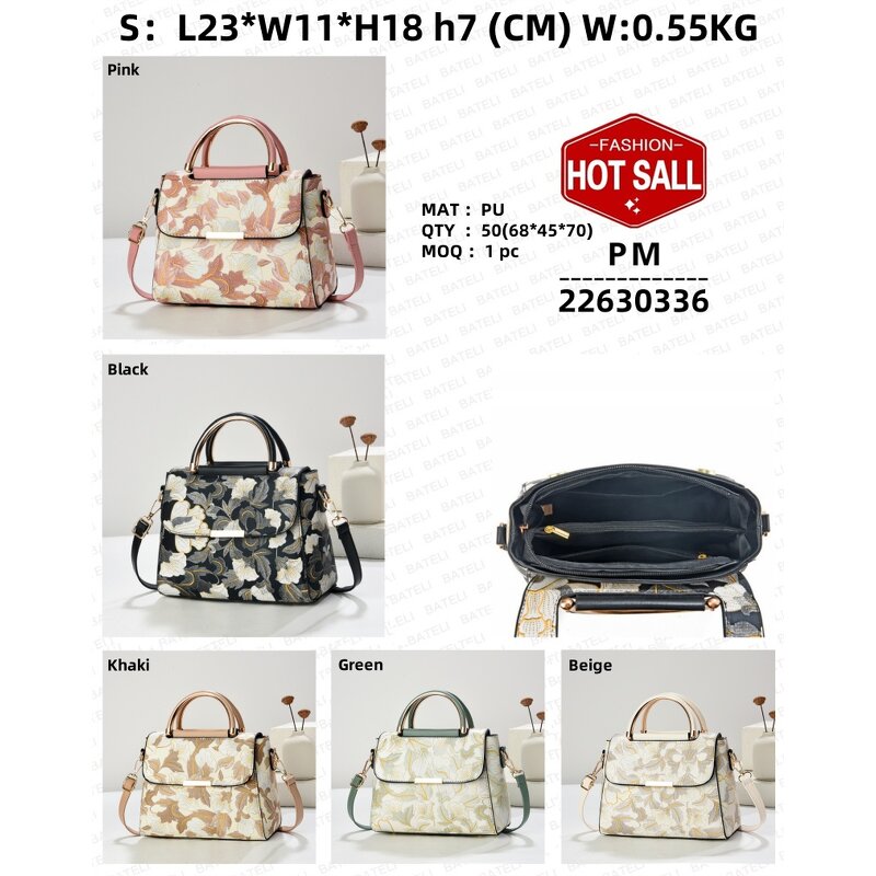 Women's Handbag Manufacturer - OEM PU Leather Casual Lady Bag