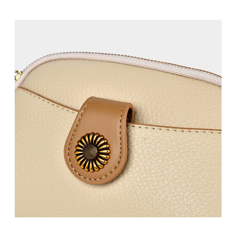 Women Crossbody Bag Factory - OEM Flip Zipper Soft Leather Versatile