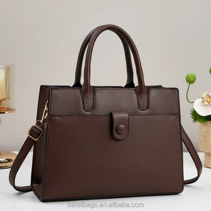 Women's Handbag Factory - OEM Solid Color Large Capacity Casual Bag