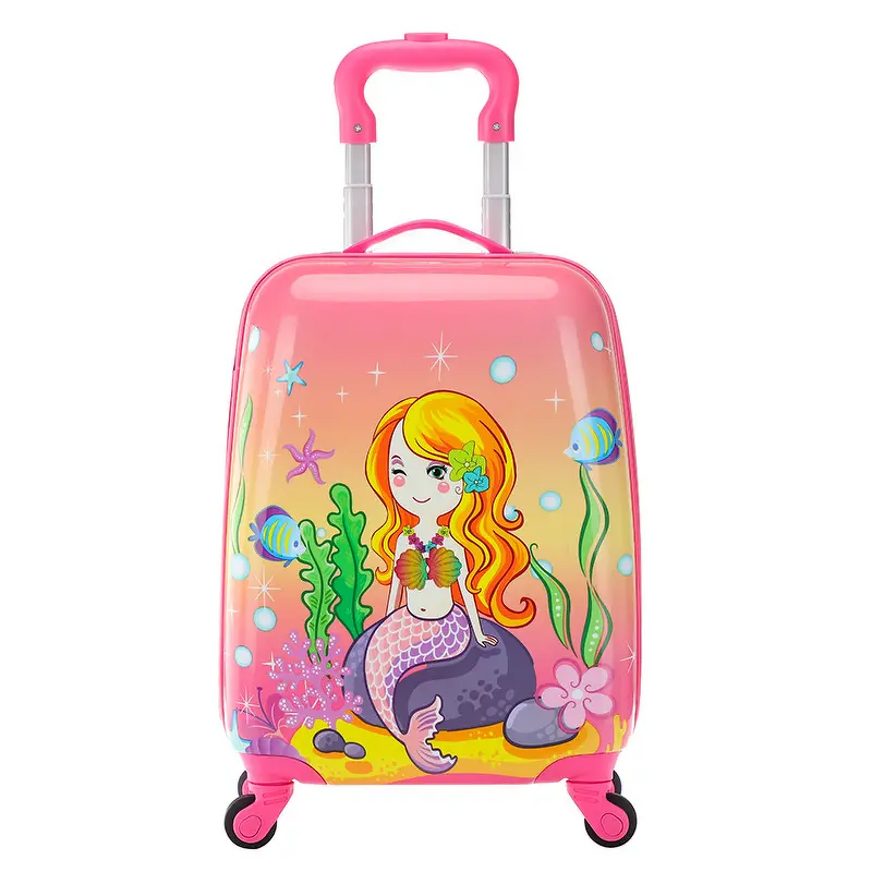 Kids Trolley Bag Factory - Bulk Cartoon Images 3D Print Suitcase